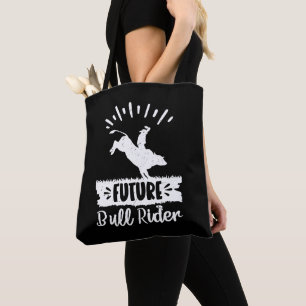 Future Bull Rider Bull Riding Rodeo gibt Ideen Tasche