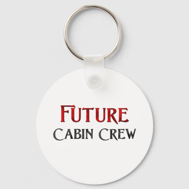 Future Cabin Crew Schlüsselanhänger (Vorderseite)