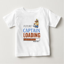 Future Captain Loading Niedlich Funny Personalisie