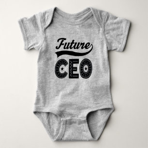 Future CEO Kinder Job Gift Baby Strampler