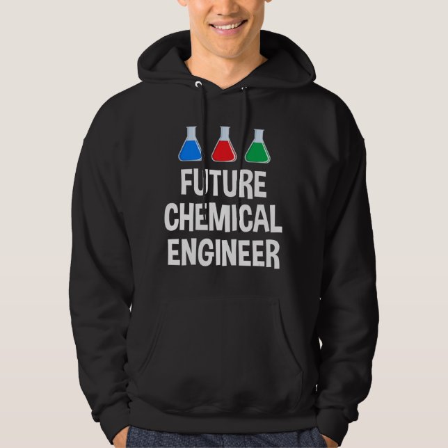 Future Chemical Engineer Engineering Kids Children Hoodie (Vorderseite)