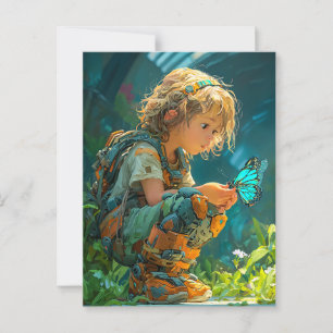 Future Child Postkarte