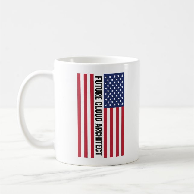 Future Cloud Architect Kaffeetasse (Links)