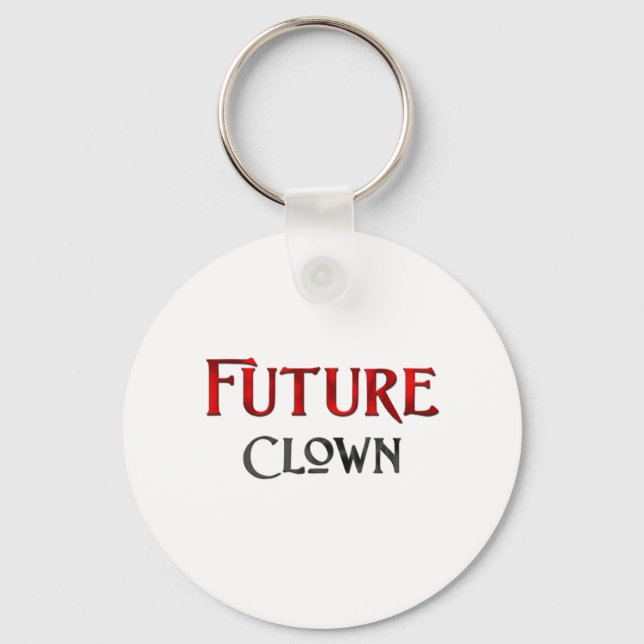 Future Clown Schlüsselanhänger (Vorderseite)