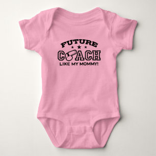 Future Coach wie mein Mama Baby T - Shirt