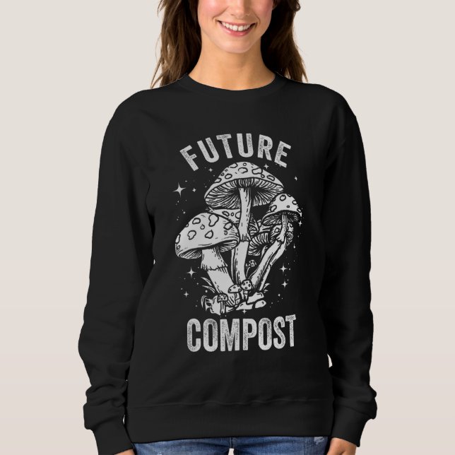 Future Compost Expert Composter Composting Worms Sweatshirt (Vorderseite)
