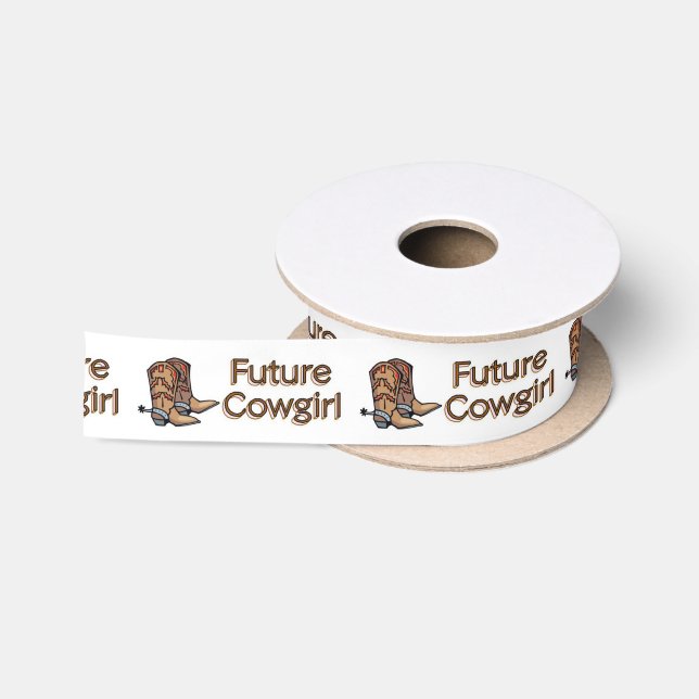 Future Cowgirl Satinband (Spule)