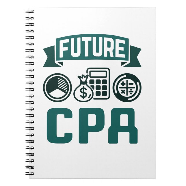 Future CPA Accounting Abschluss Notizblock (Vorderseite)