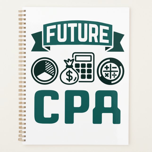 Future CPA Accounting Abschluss Planer (Vorderseite)