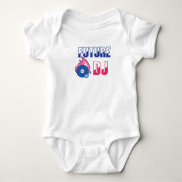 Future D.J. Baby unisex Junge Mädchen deejay pink  Baby Strampler