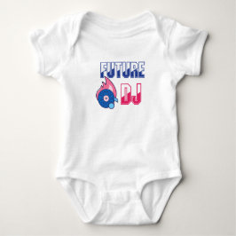 Future D.J. Baby unisex Junge Mädchen deejay pink  Strampler