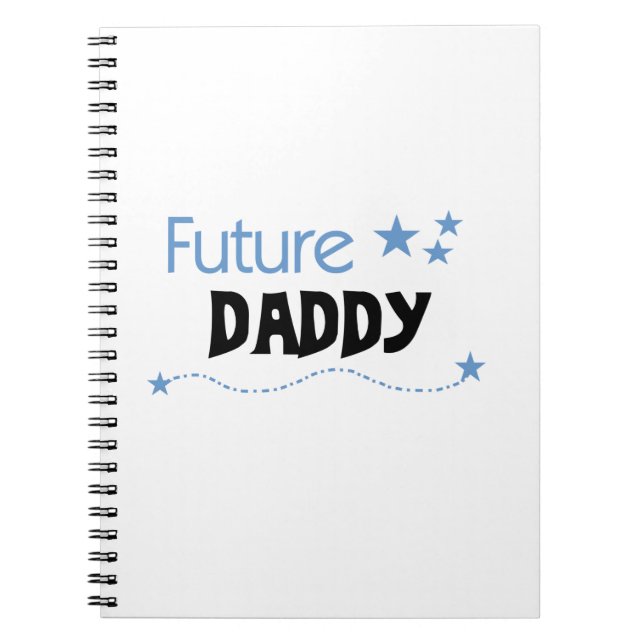 Future Daddy Gifts Notizblock (Vorderseite)