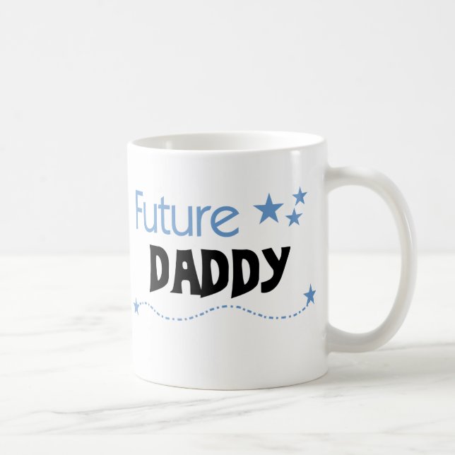 Future Daddy Tshirts und Geschenke Kaffeetasse (Rechts)