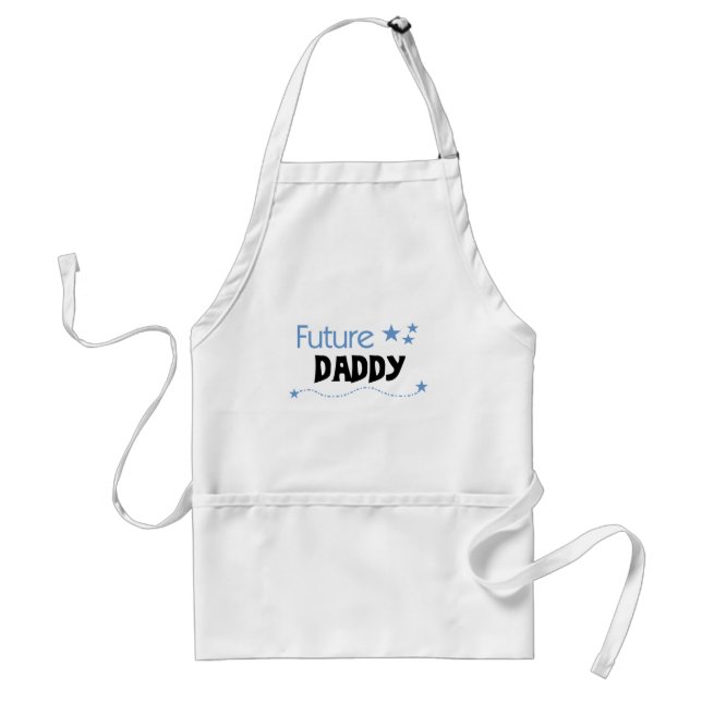 Future Daddy Tshirts und Geschenke Schürze (Vorne)