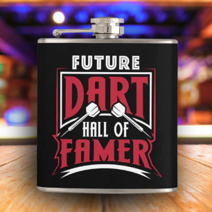 Future Dart Hall of Famer Flask 6 oz. Flachmann