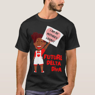 Future Delta Diva Black Studentinnenverbindung 191 T-Shirt