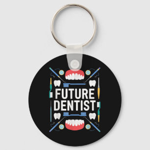 Future Dentist Abschluss School Kinder Kleinkind W Schlüsselanhänger