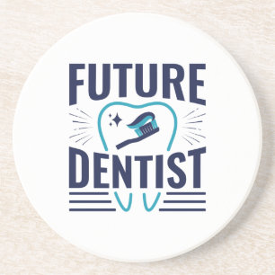 Future Dentist Dental School Student Abschluss Getränkeuntersetzer