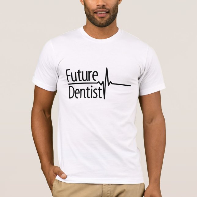 Future Dentist EKG T - Shirt (Vorderseite)