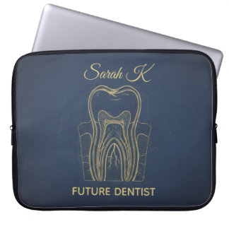 Future Dentist | Vintage Anatomical Tooth Dental S Laptopschutzhülle