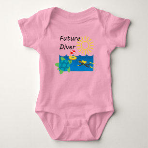 Future Diver Design - Baby Jersey Bodysuit Strampler