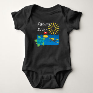 Future Diver Design - Baby Jersey Bodysuit Strampler