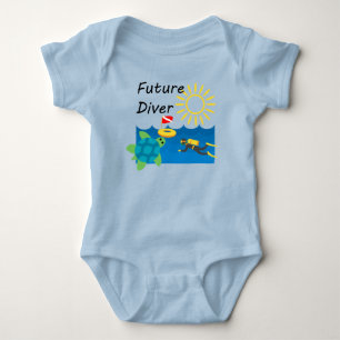 Future Diver Design - Baby Jersey Bodysuit Strampler