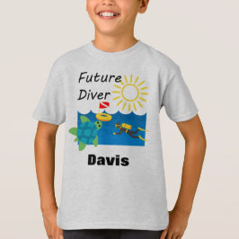 Future Diver Design - Kids' Basic T - Shirt