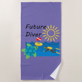 Future Diver Design - Strandtuch