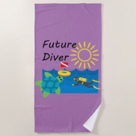 Future Diver Design - Strandtuch