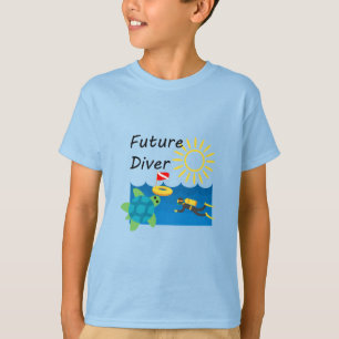 Future Diver Design - T-shirt de base pour enfants