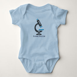 Future Doctor Microscope Design Baby Clothing Strampler