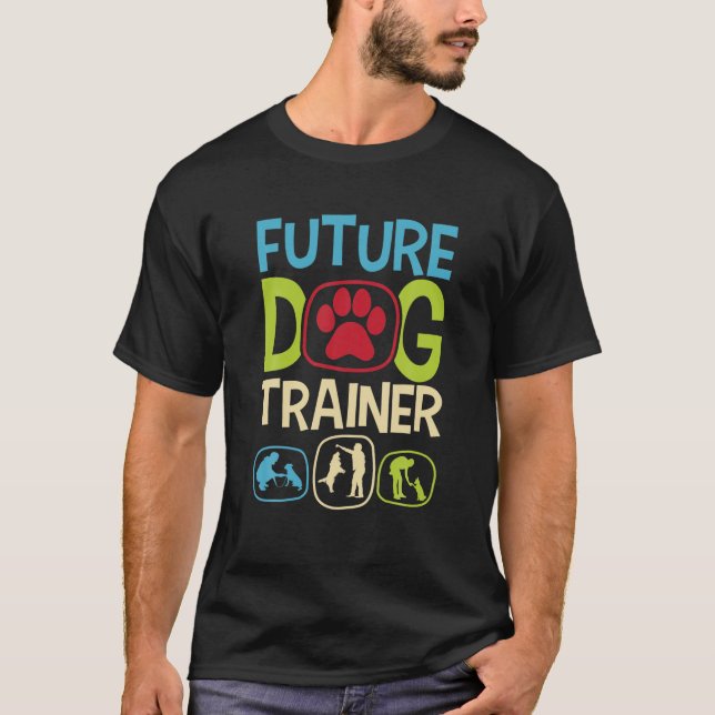 Future Dog Trainer - Animal Lover Agility Handler T-Shirt (Vorderseite)