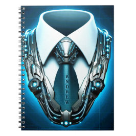 Future Elegance - 4D Necktie Classic Notebook Notizblock