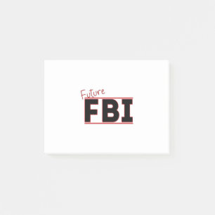 Future FBI Post-it Klebezettel