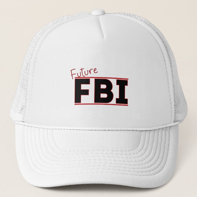 Future FBI Truckerkappe (Vorderseite)