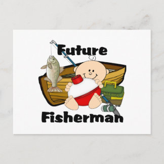 Future Fisherman Postkarte