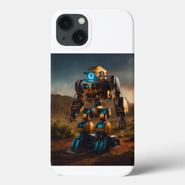 "Future Forge: The World of Machines" Case-Mate iPhone Hülle (Rückseite)