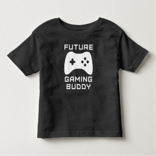 Future Gaming Buddy Kindermädchen Kind Funny Kleinkind T-shirt