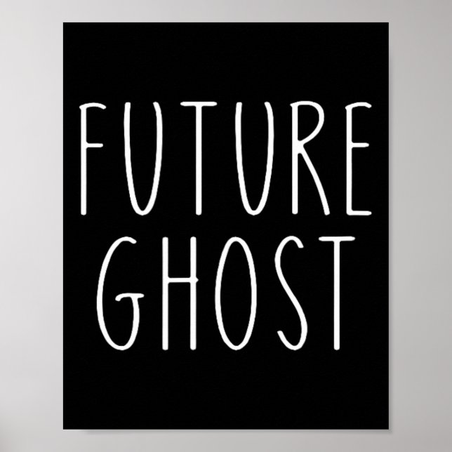 Future Ghost Diy Halloween-Kostüm Poster (Vorne)