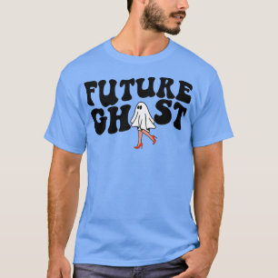 Future Ghost Funny Women's Halloween Thema Retro G T-Shirt