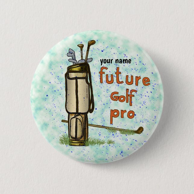 Future Golf Pro Button (Vorderseite)