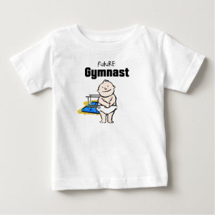 Future Gymnastics Star (Parallel Bar) Baby T - Shi T-shirt