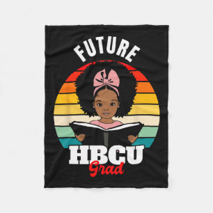 Future Hbcu Grad African Black History Monat Fleecedecke