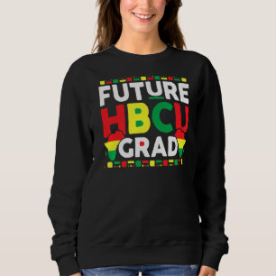 Future Hbcu Grad Geschichte Schwarze Uni Männer Fr Sweatshirt