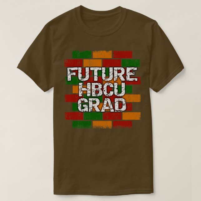 Future HBCU Grad Graffiti T-Shirt (Design vorne)