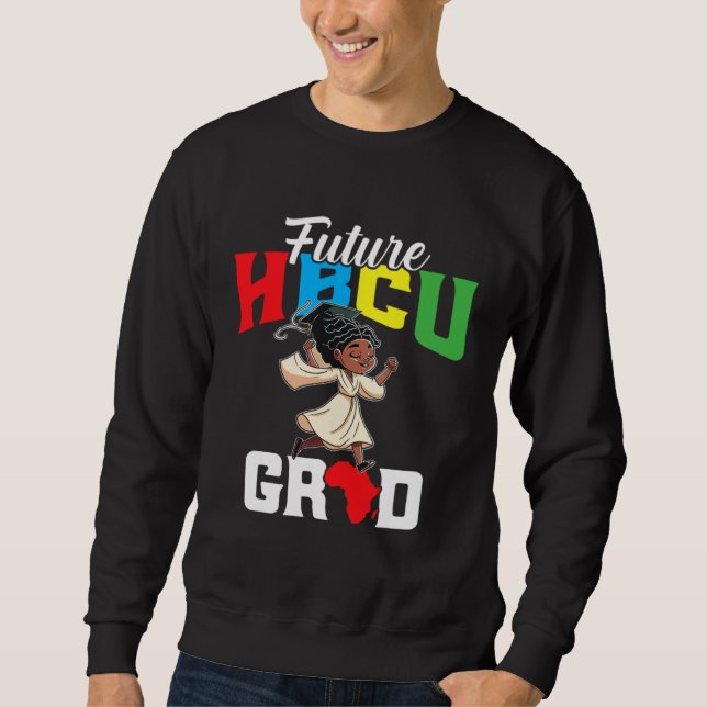 Future HBCU Grad History Black College Youth Kids Sweatshirt (Vorderseite)