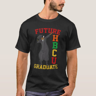 Future HBCU Graduate Dabbing Grad Historisches Sch T-Shirt