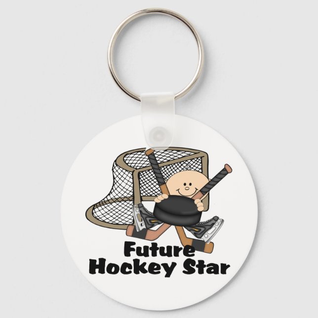 Future Hockey Star Schlüsselanhänger (Vorderseite)