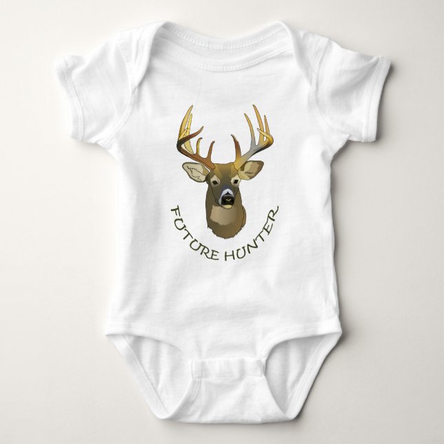 Future Hunter Baby Strampler (Vorderseite)
